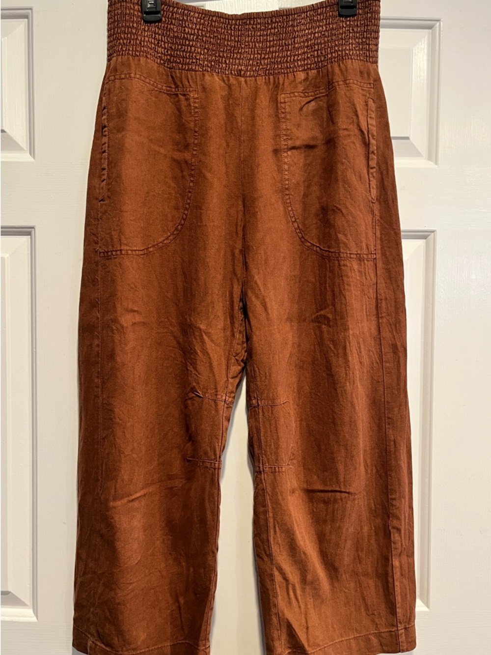 Anthropologie Reese Linen Blend Pants by Pilcro - Picture 4 of 6